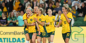 Young people spent money on leisure activities,including the Matildas at the Women’s World Cup.