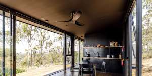 The off-grid pods are set in koala and butcherbird territory.
