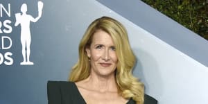 Laura Dern arrives at the 26th annual Screen Actors Guild Awards in Los Angeles.