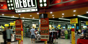 Rebel Sport owner Super Retail is facing a looming class action.