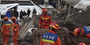 Landslide in mountainous south-west China buries 47 people