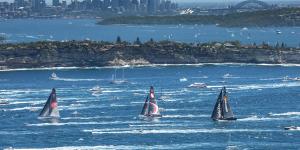 The Rolex Sydney to Hobart,a 628 nautical mile race. 