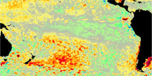 Southern Blob of unusual Pacific heat blamed for creating megadrought