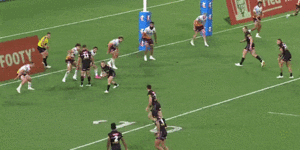 Seven:Nathan Cleary caps a remarkable performance with the match-winning try.