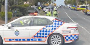 A man was stabbed to death outside a gym in Carindale,in Brisbane’s east.
