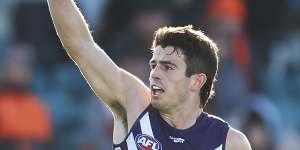 Fremantle star Andrew Brayshaw was named on the bench.