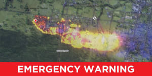The RFS issued an emergency warning on September 6,2019 for residents in Mount Mackenzie Road,Tenterfield. 