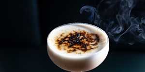 Baby Brulee cocktail.