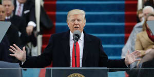 'This American carnage':Trump's inauguration speech,January 20,2017