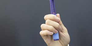 Patients inject Ozempic weekly using ‘pens’ like this.