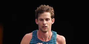 Brett Robinson broke Rob De Castella’s marathon record in Japan.