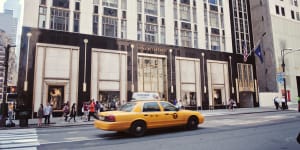 The Bergdorf Goodman store In New York City,where E. Jean Carroll allages Donald Trump raped her.
