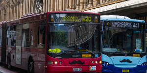 Bus services,including ones in the northern beaches and eastern suburbs,are up for privatisation.