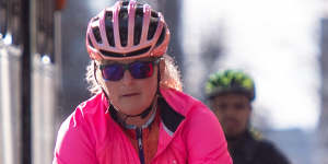 Tina McCarthy is an avid cyclist,but even she avoids many of Melbourne's main drags such as Chapel Street.