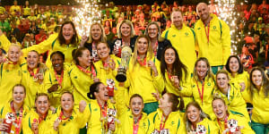 The Diamonds were crowned world champions for the 12th time.
