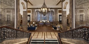 The former Sir Francis Drake Hotel has been given an extensive renovation without compromising its old-world style.