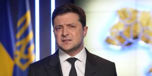 We want peace but will fight:President Volodymyr Zelensky.