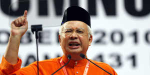 Malaysian Prime Minister Najib Razak.