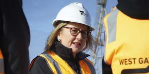 Premier Jacinta Allan has come under pressure over her government’s response to the CFMEU scandal. 