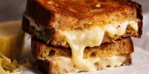 Ultimate cheese toastie.