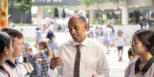 Principal Mark De Vries at Santa Sophia Catholic College.