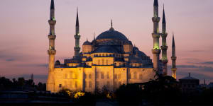 Istanbul has some spectacular tourist sites,and some even better lesser-known ones. Pictured:Blue Mosque.