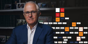A long-running investigation into the leaking of Malcolm Turnbull’s memoir has netted thousands in settlement payments and drawn in top ranking Coalition leaders in a “family tree” revealing who received the manuscript and forwarded it on.