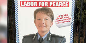 WA police commissioner slams last-minute Labor political posters