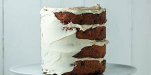 Healthy carrot cake.