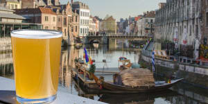 Brew with a view:Beer is an ancient tradition in Belgium.