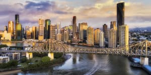 Brisbane unit and house prices have reached record highs. 