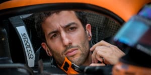 McLaren’s Daniel Ricciardo. 
