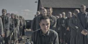 Anna Prochniak plays Gita Furman in the adaptation of Heather Morris’ book The Tattooist of Auschwitz.