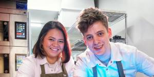 Chefs Elena Nguyen and Felix Goodwin have been baking gluten-free for two years and are about to open a bakery in Melbourne.