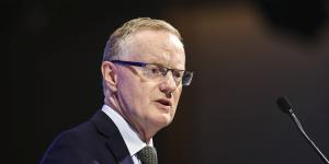 RBA governor Philip Lowe says interest rates will not be increased until wages growth is strong and the jobless rate close to 4 per cent.