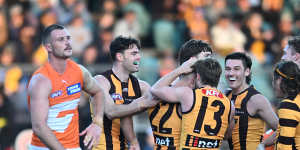 The spirit and vigour of Hawthorn was on full show against GWS in Launceston.