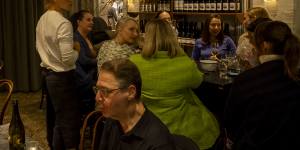 Albert’s Wine Bar has a range of seating options:cafe tables,banquettes,high communal tables,bar seating. 