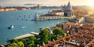 See Venice’s lagoon and outlying islands from St Mark’s. 