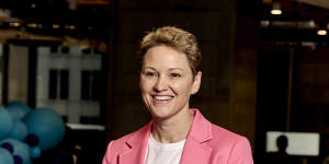 Phillipa Watson,chief executive of UBank,which aims at 18-to-35-year-olds.