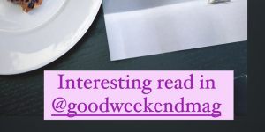 Good Weekend Letters to the editor:April 8