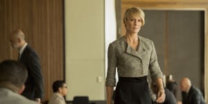 Surprised and saddened:Actress Robin Wright talks Spacey scandal