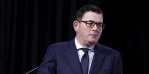 Premier Daniel Andrews signed the agreement with China in October last year without showing DFAT.