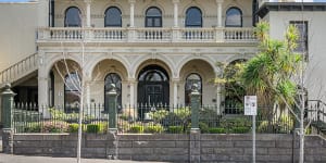 East Melbourne’s historic mansion Mena House is back on the market.