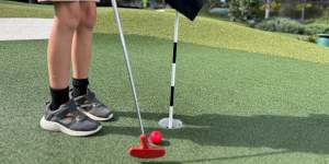 TopStroke Oxley Golf Club Mini Golf has unusually long greens suited to experienced players.