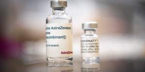 The AstraZeneca vaccine.