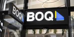 BoQ shares were up 6.5 per cent to $6.70 as the market digested the better than expected result.