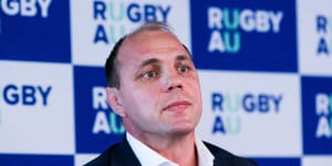 Rugby Australia CEO Phil Waugh.