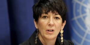 Ghislaine Maxwell,pictured in 2013,is on trial over claims she groomed underage victims to have unwanted sex with Jeffrey Epstein.