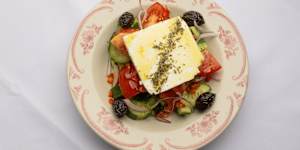 Greek village salad.