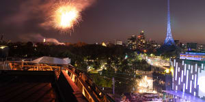 Revellers were outstanding on New Year’s Eve,according to a senior Victoria Police officer.